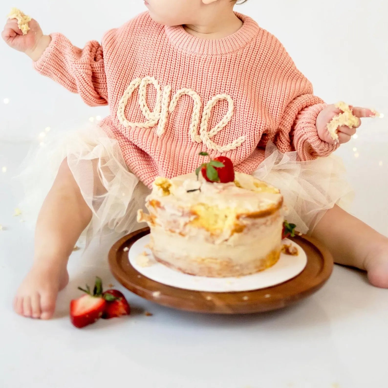 Custom Embroidered Baby Name Sweater -6