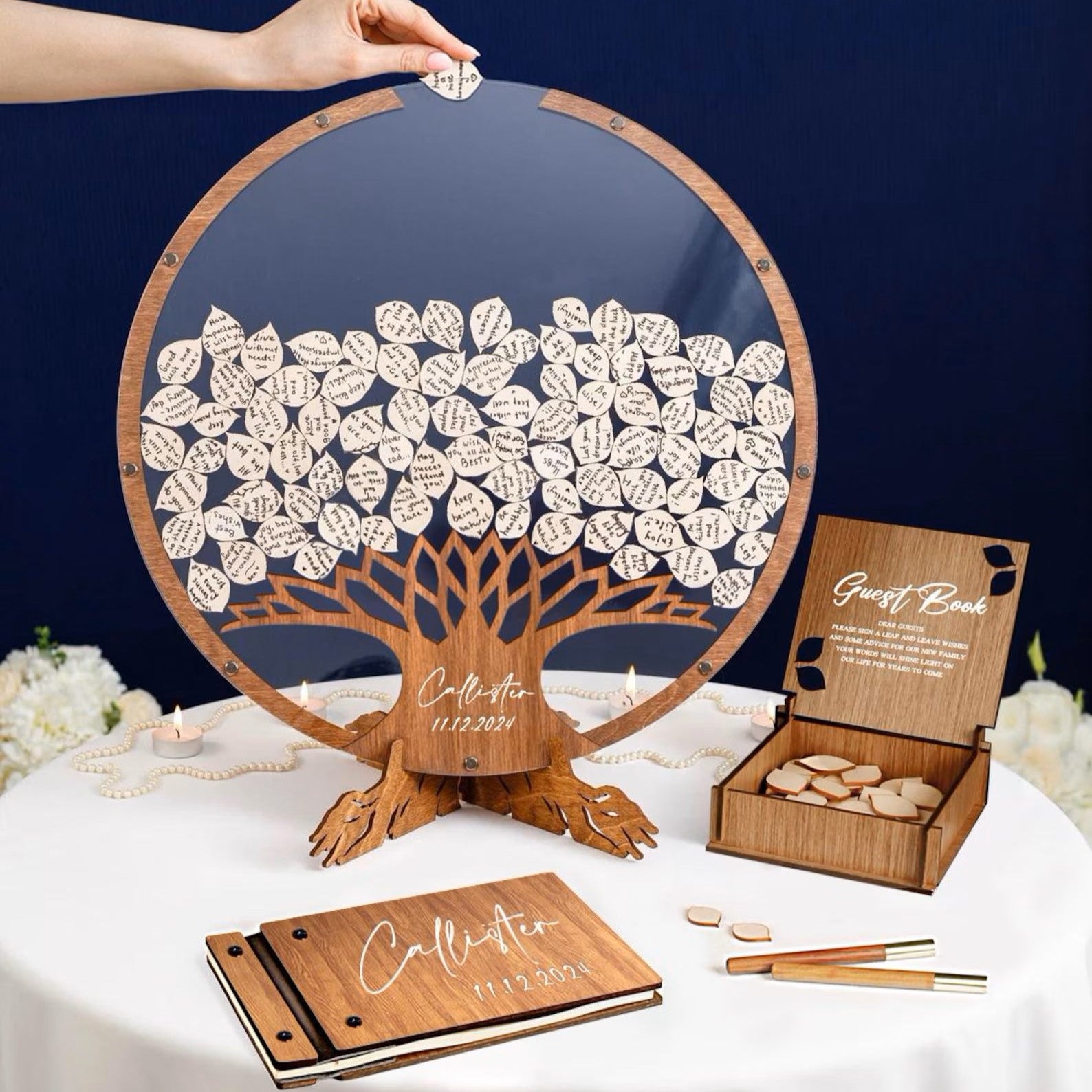 Personalized Family Tree Wedding Guest Book – A Meaningful Alternative for Your Wedding - giftyourways