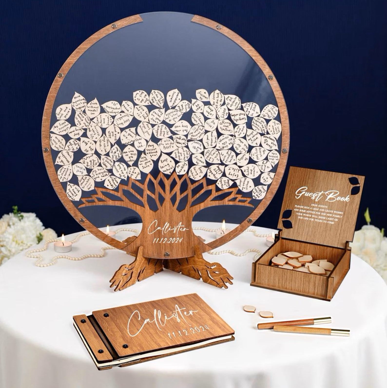 Personalized Family Tree Wedding Guest Book – A Meaningful Alternative for Your Wedding - giftyourways