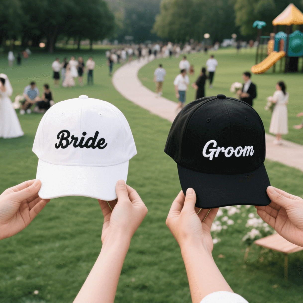 Personalized-Wedding-Party-Embroidered-Baseball-Caps-giftyourways