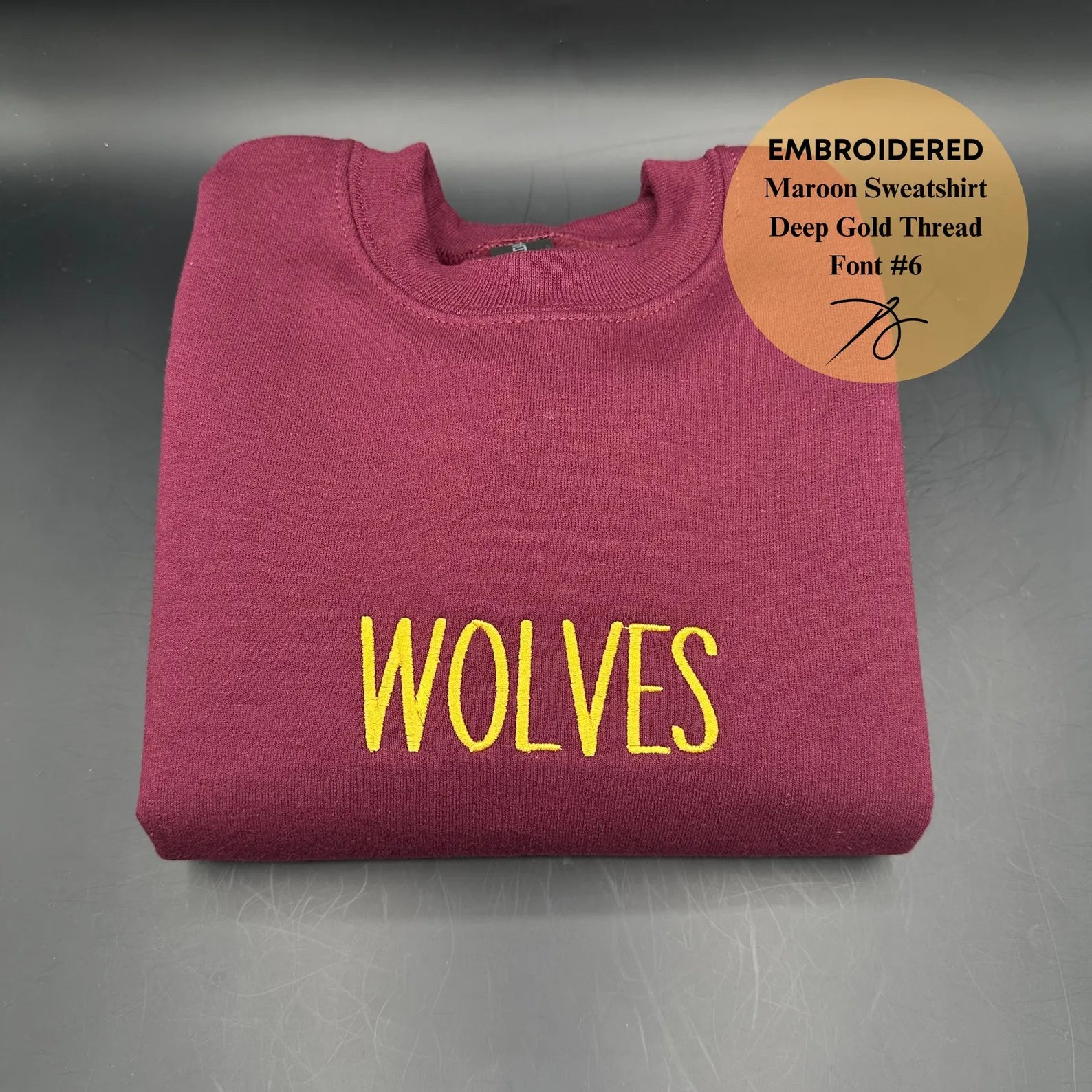 Custom Embroidered Sweatshirt - Custom Text Sweater, Gifts for Mom,  Mother's Day - giftyourways