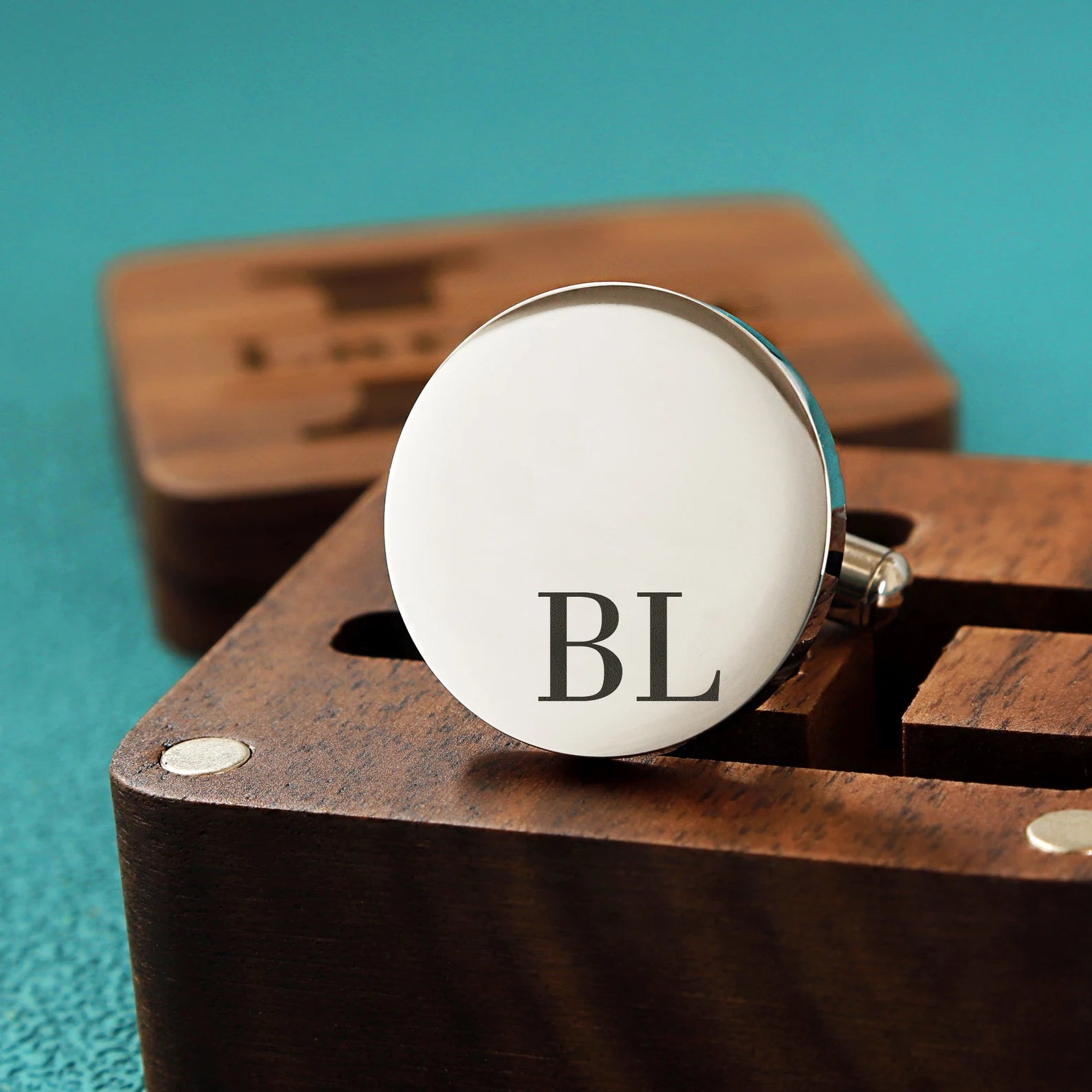 Custom Monogram - Cufflinks Set - giftyourways