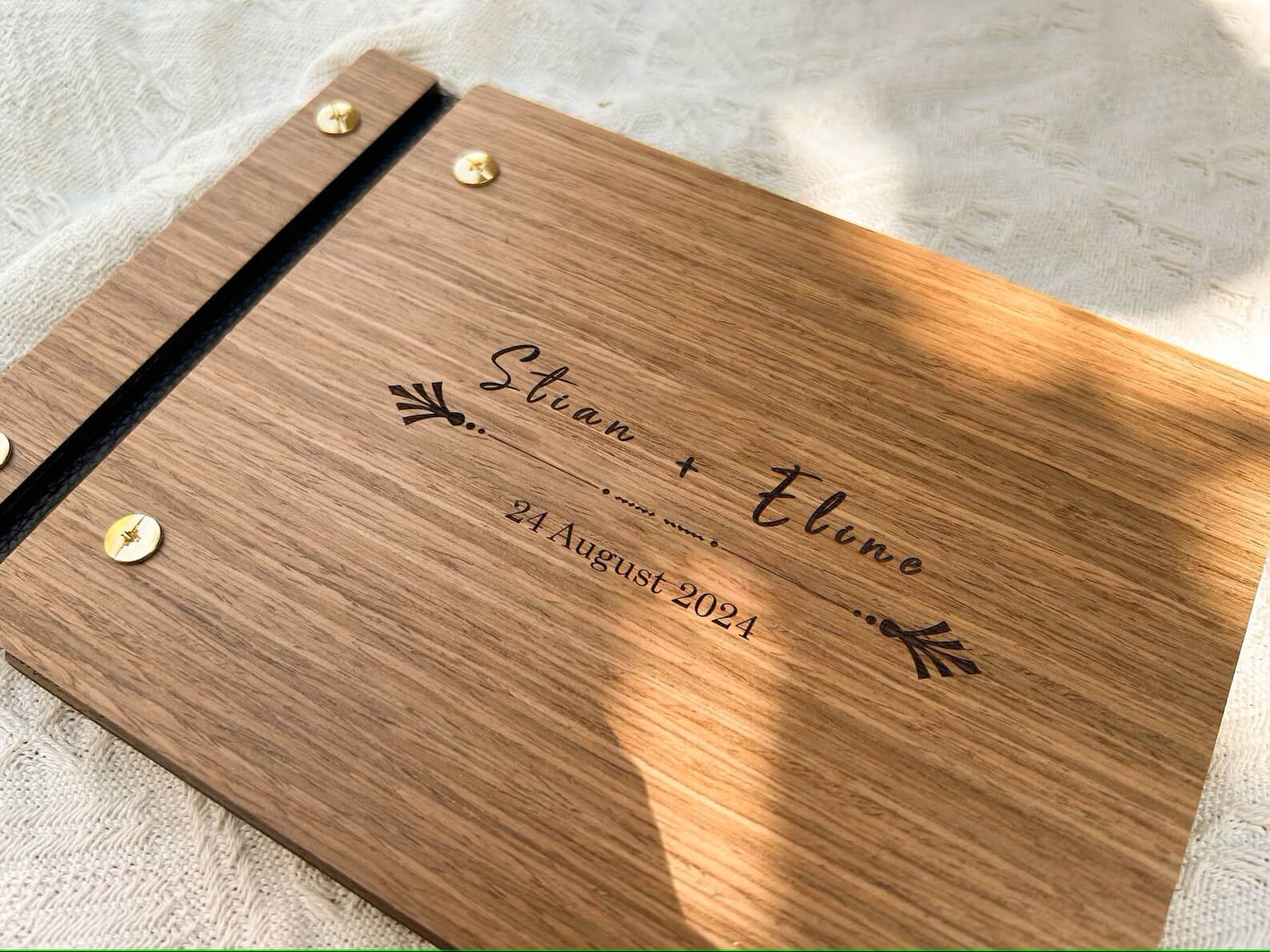 Custom Wedding Guestbook - Unique Wedding Gift - giftyourways