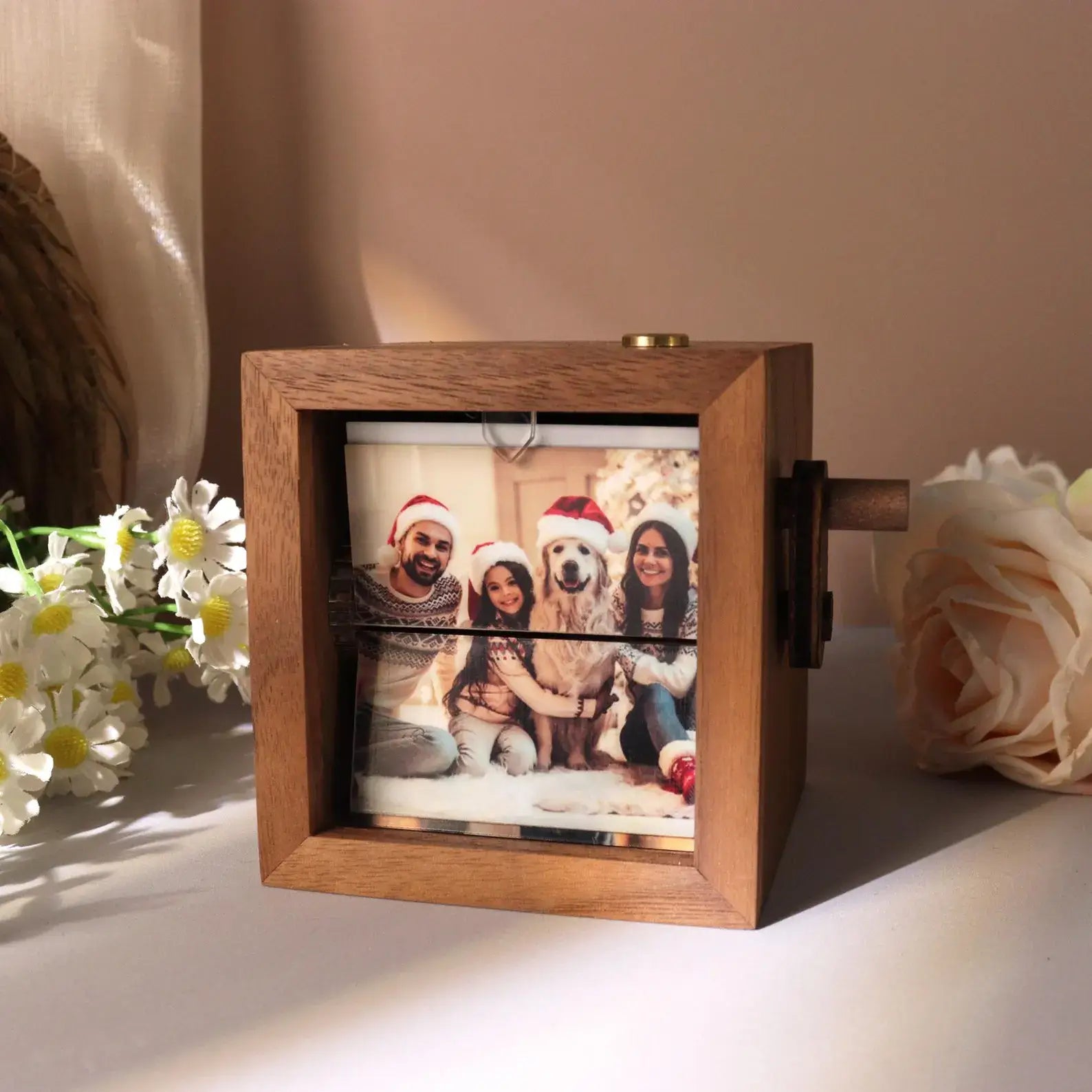 Custom Animation Box with Light, Unique Anniversary Gift