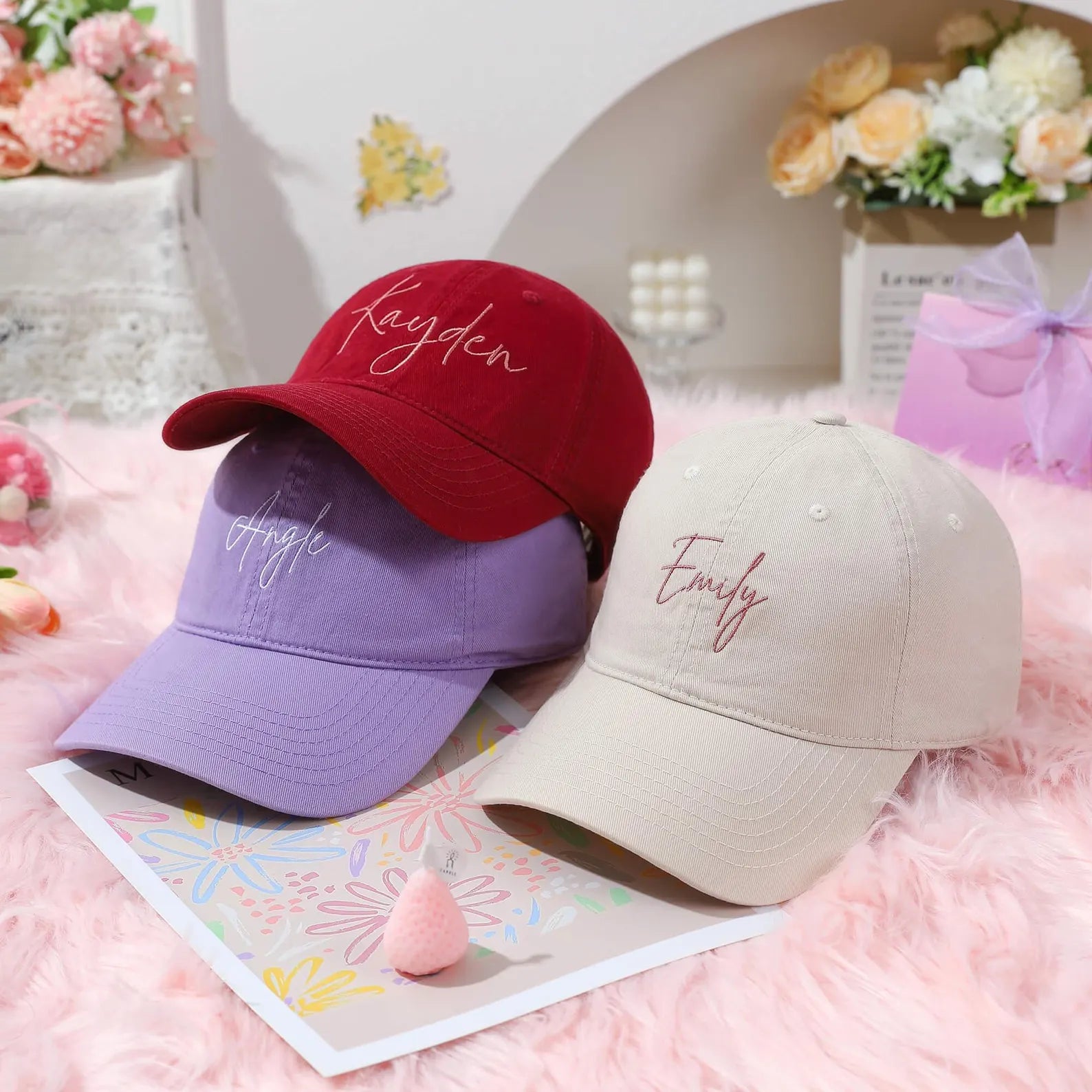 Custom Embroidered Cap – Design Your Own Hat-3