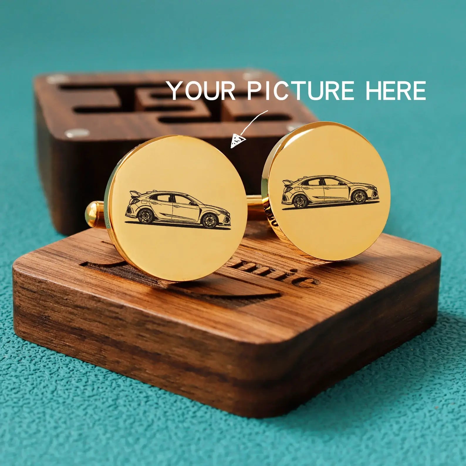 Customized Pet Cufflinks Set - giftyourways
