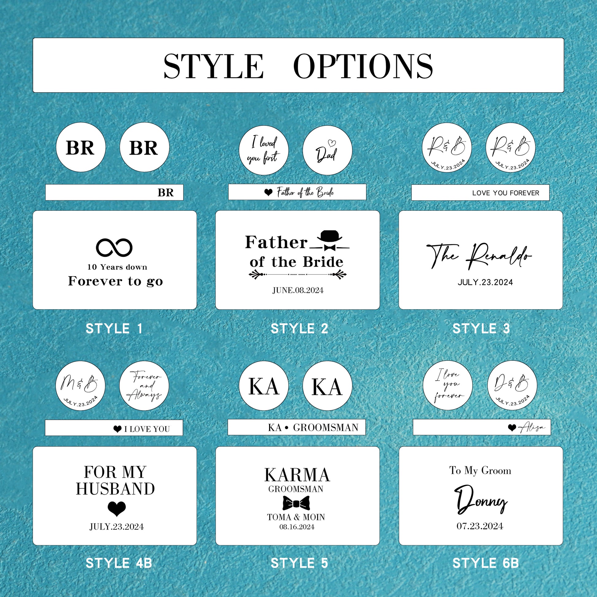 Groomsman Cufflinks Set with Tie Clip – Personalized Cufflinks for Groomsmen - giftyourways