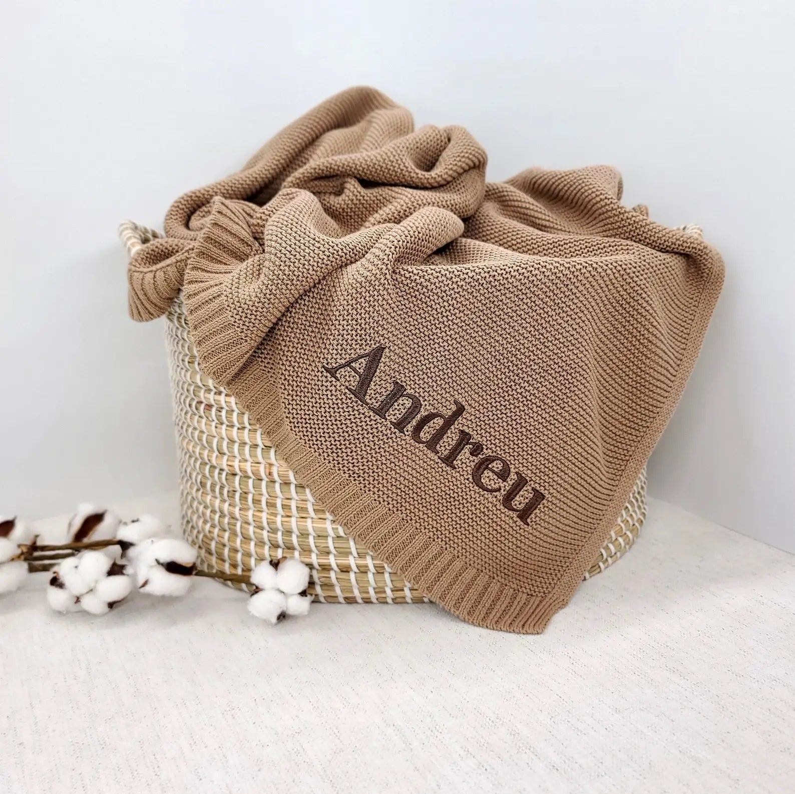 Personalized Baby Blanket - Custom Embroidery for Newborns & Toddlers - giftyourways