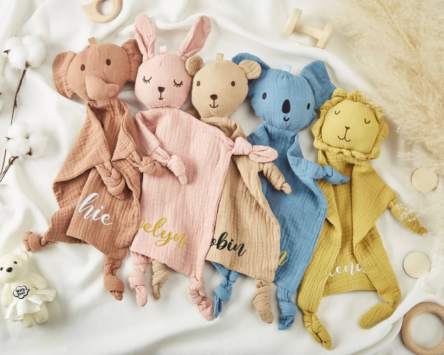 Personalized Baby Comforter Blanket - Perfect for Newborns & Toddlers - giftyourways