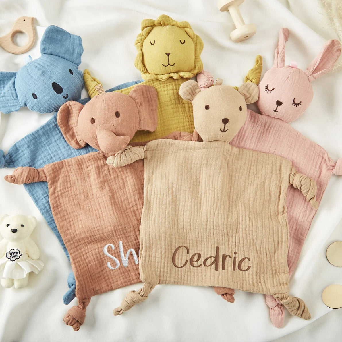 Personalized Baby Comforter Blanket - Perfect for Newborns & Toddlers - giftyourways