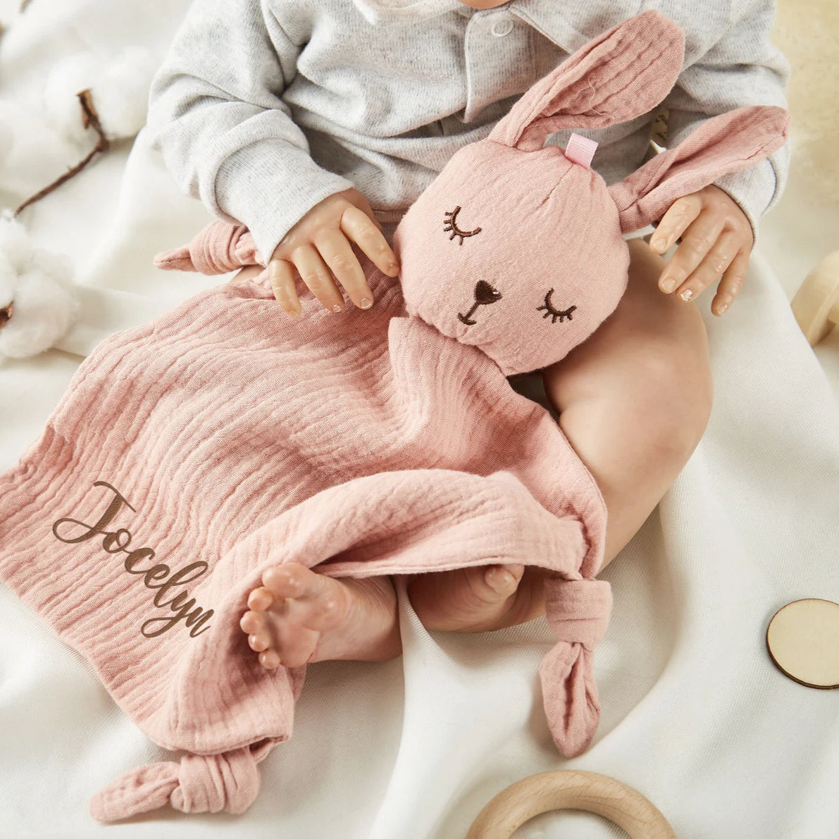 Personalized Baby Comforter Blanket - Perfect for Newborns & Toddlers - giftyourways