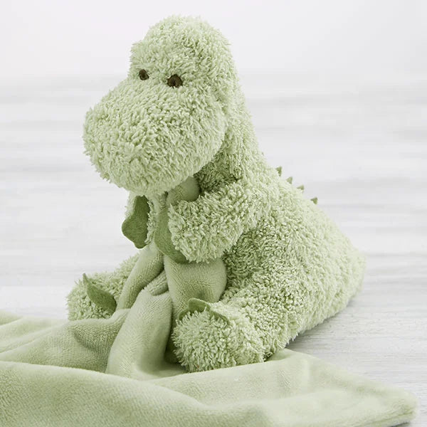 Personalized Dinosaur Baby Lovey - giftyourways