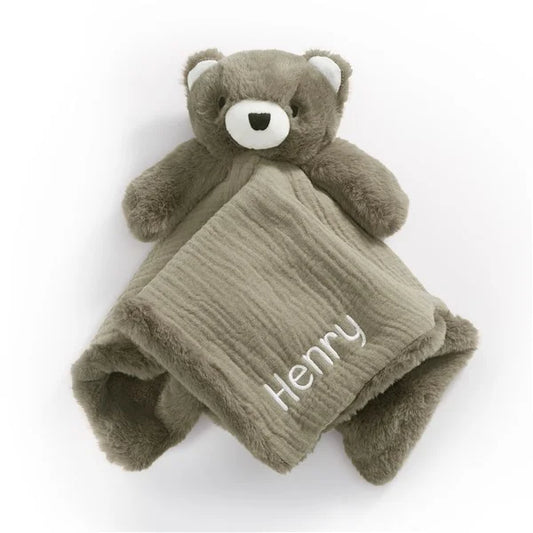 Personalized Embroidered Bear Plush Cuddle Bud - giftyourways
