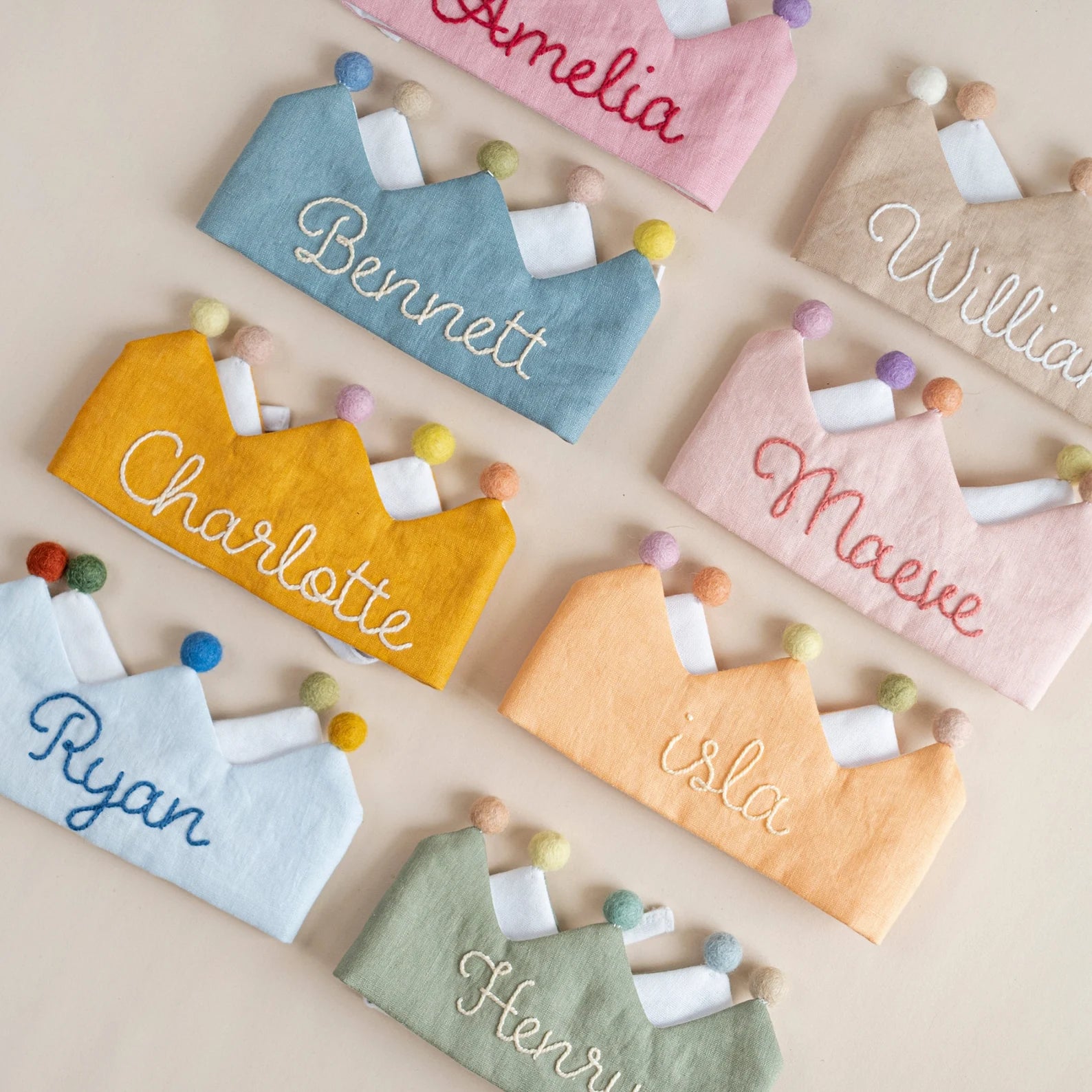 Personalized First Birthday Crown – Handmade Keepsake for Special Occasions - giftyourways