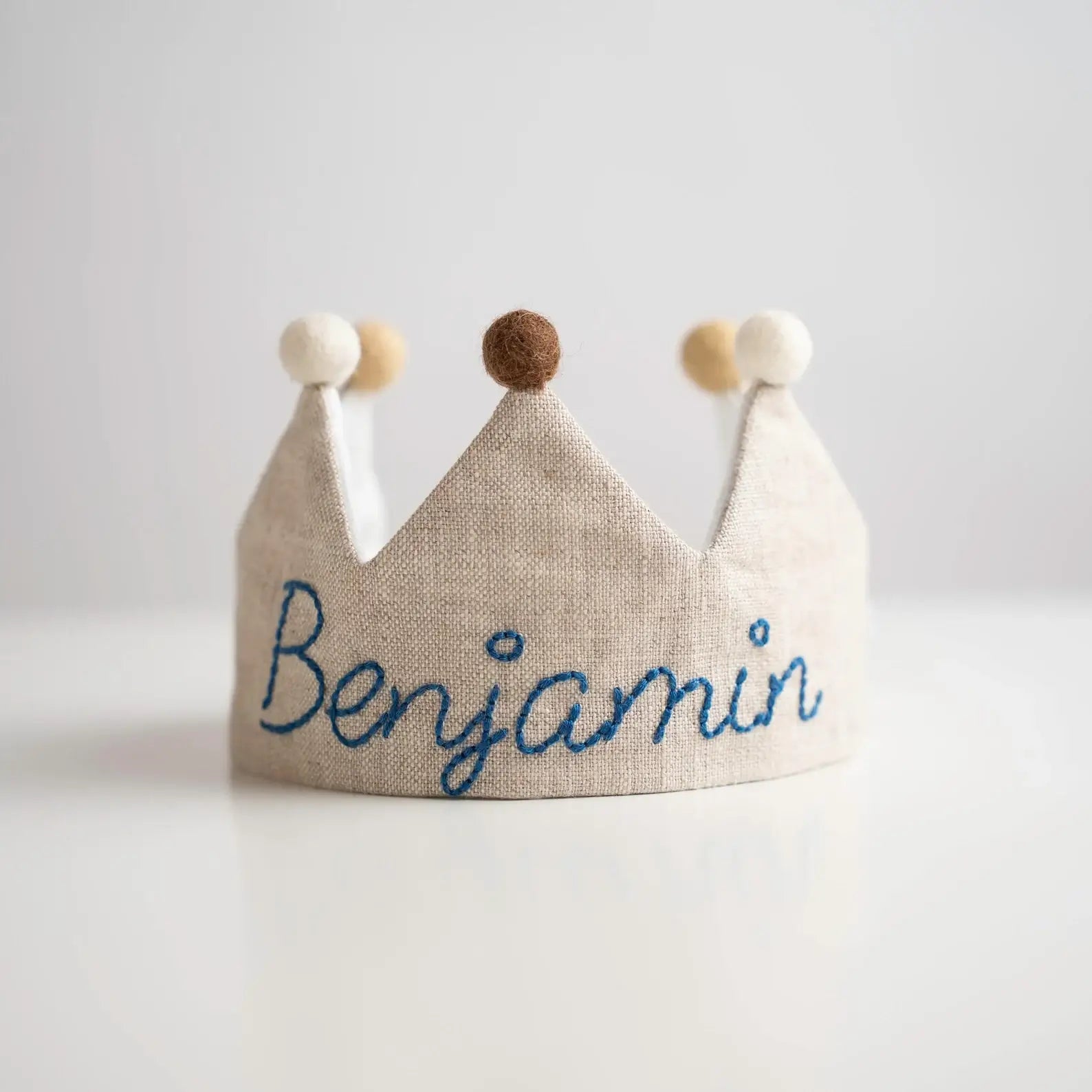 Personalized First Birthday Crown – Handmade Keepsake for Special Occasions - giftyourways