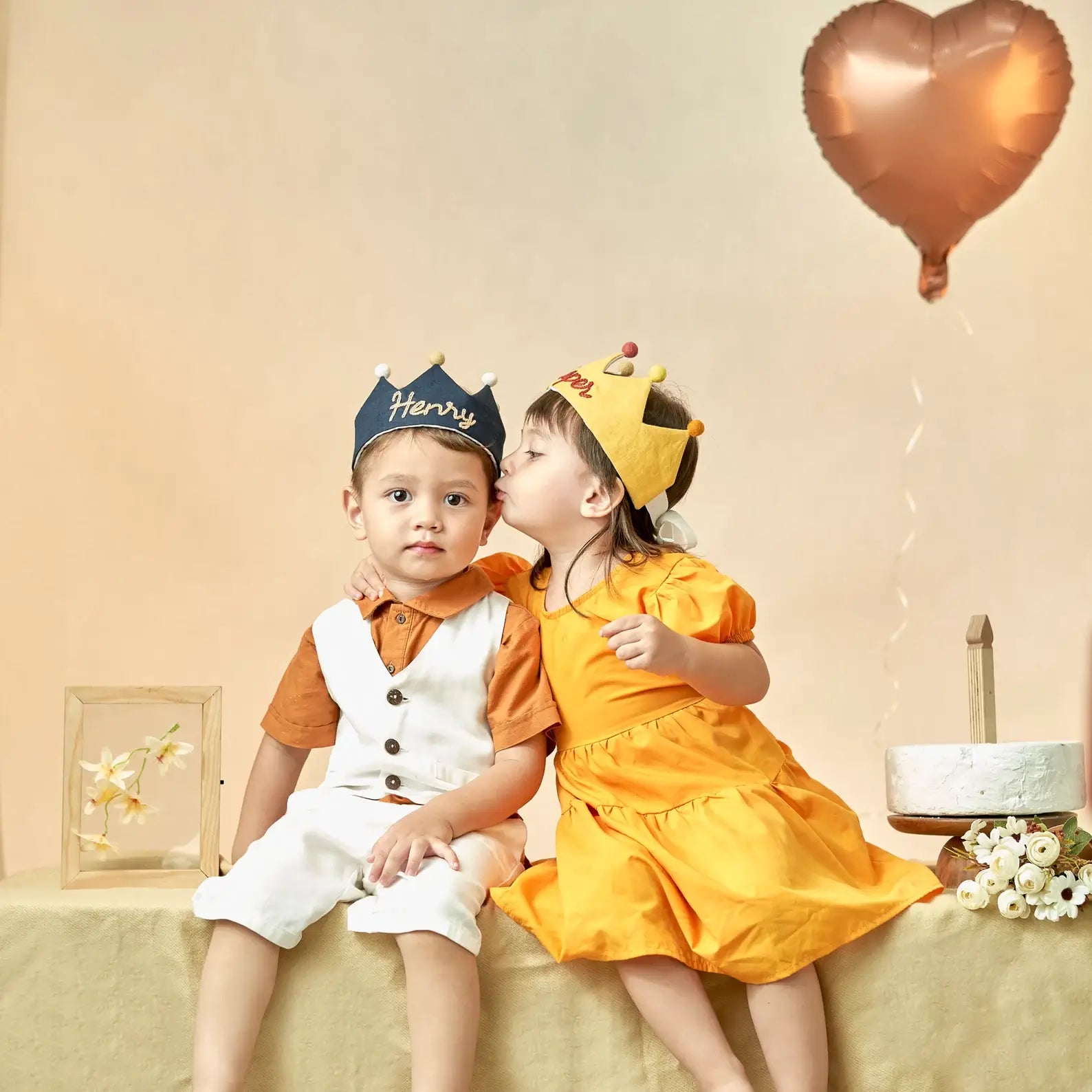 Personalized First Birthday Crown – Handmade Keepsake for Special Occasions - giftyourways