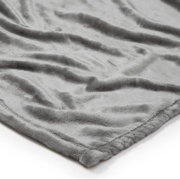Personalized Yours Name Blanket - Grey - giftyourways
