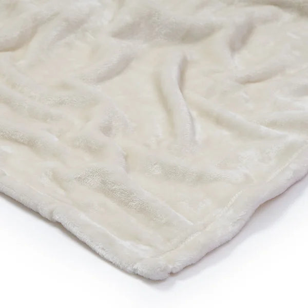 Personalized Yours Name Blanket - Ivory - giftyourways