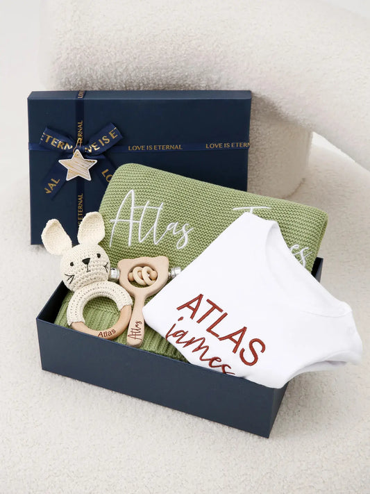 Personalized Baby Gift Sets - Newborn Gifts, Birthday Gifts, Shower Gifts-1