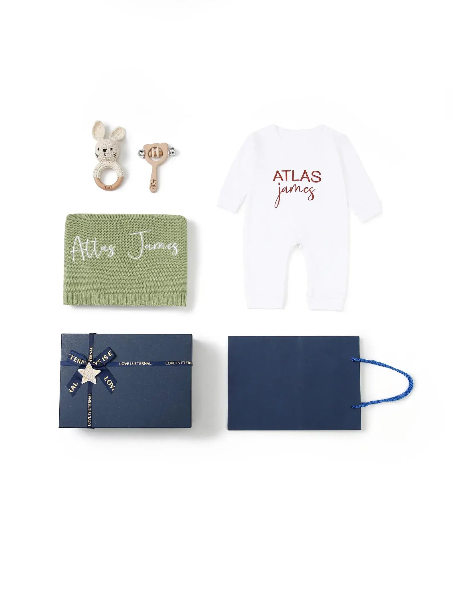 Personalized Baby Gift Sets - Newborn Gifts, Birthday Gifts, Shower Gifts-4