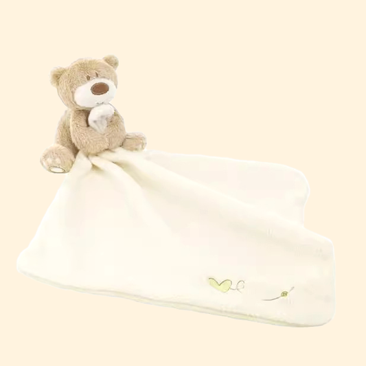 Personalized Bear Embroidered Comfort Towel