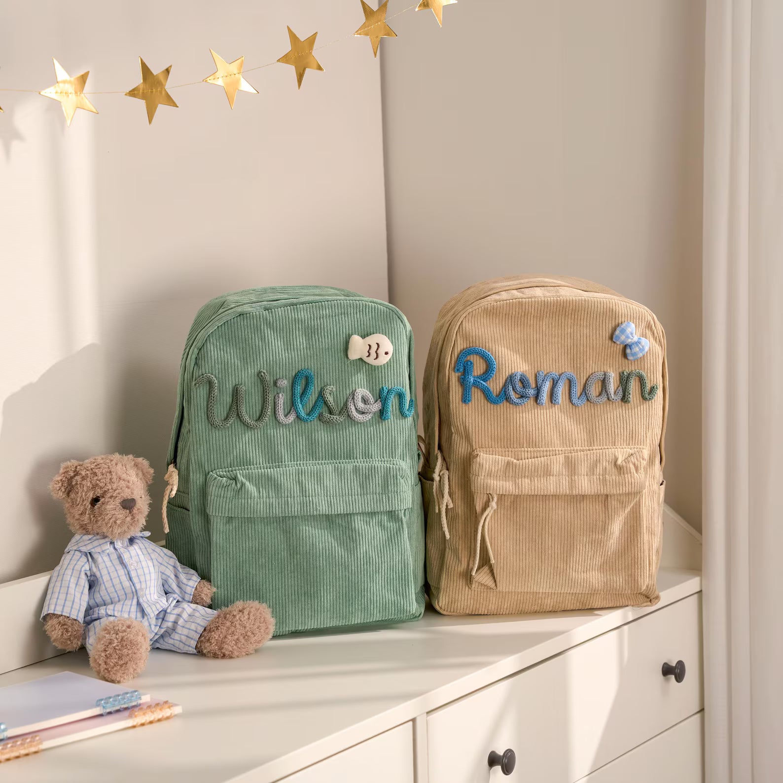 Personalized Kids Backpack - Lightweight Durable Toddler Book Bag for Ages - Adjustable Straps - Toddler Book Bag
