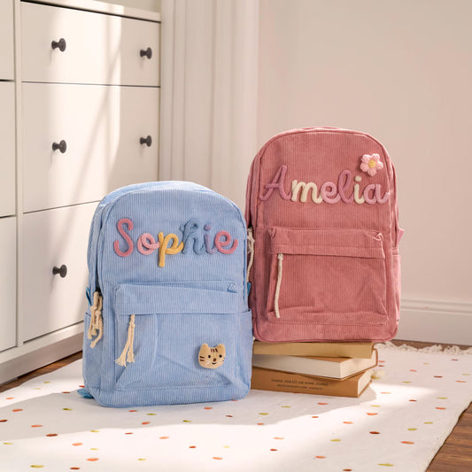 Personalized Kids Backpack - Lightweight Durable Toddler Book Bag for Ages - Adjustable Straps - Toddler Book Bag